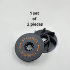 Tape dispenser mount for TOUGHBUILT STACKTECH Paper Towel Holder (TB-B1-A-32)