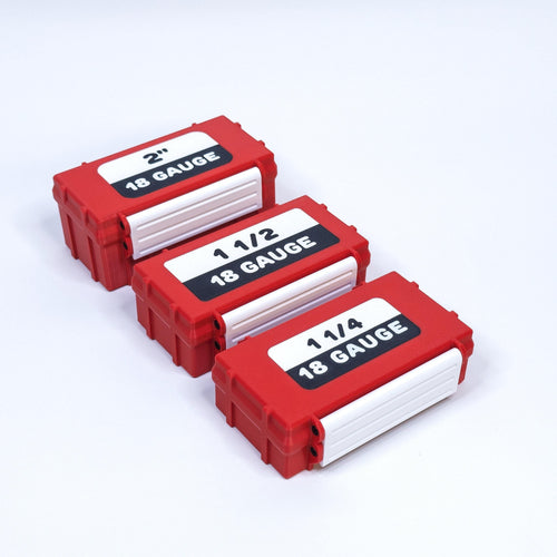 18 Gauge Straight Brad Nail Organizer Box (5/8" - 2") | ProBrad Case