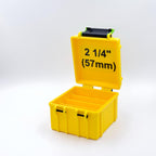 Nail box for STRAIGHT BRADS 16 GAUGE. 2in - 2 1/2in - 2 1/4in. Galvanized nail organizer. Spotnails.