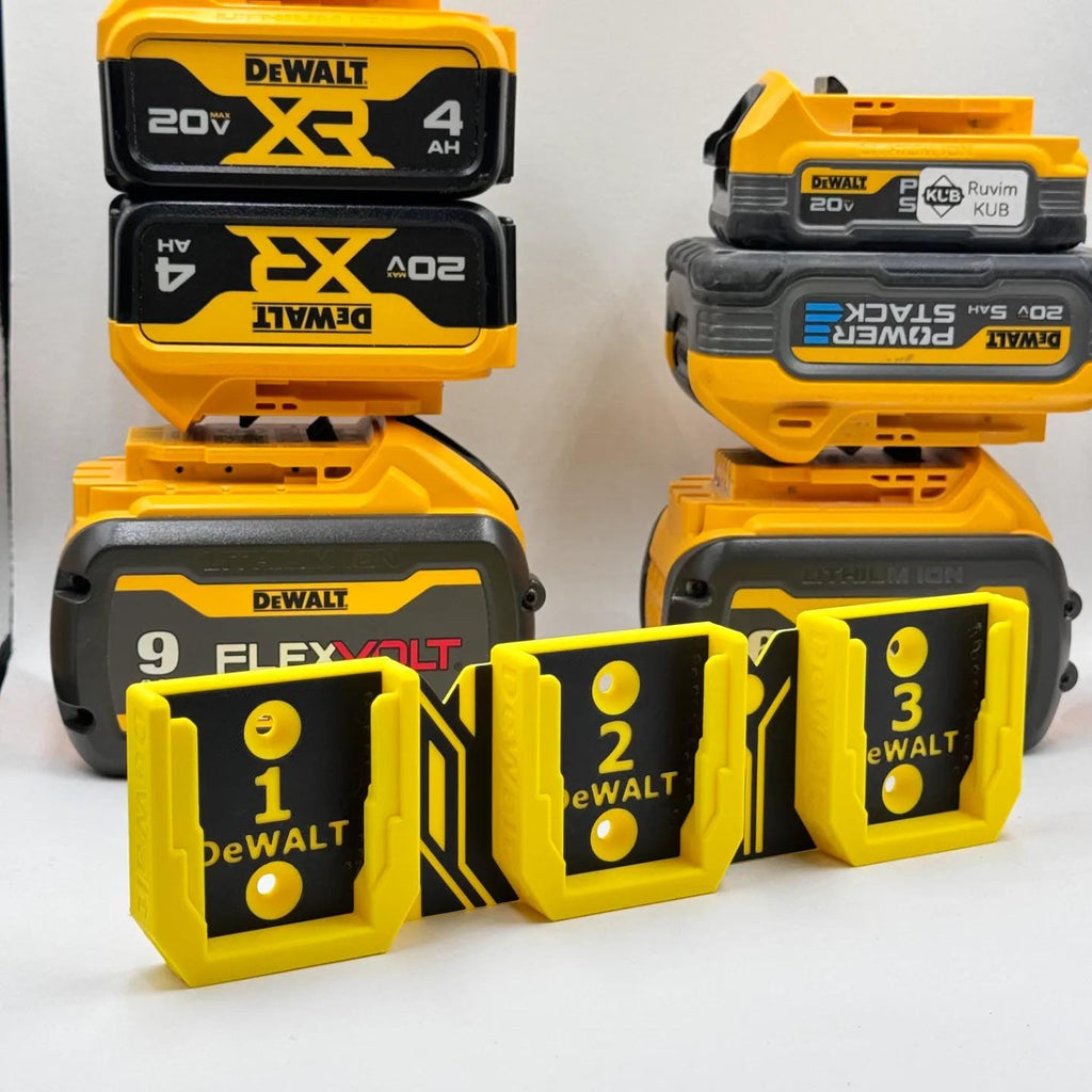 DeWALT Battery Holder / Mount (18V, 20V, 60V)