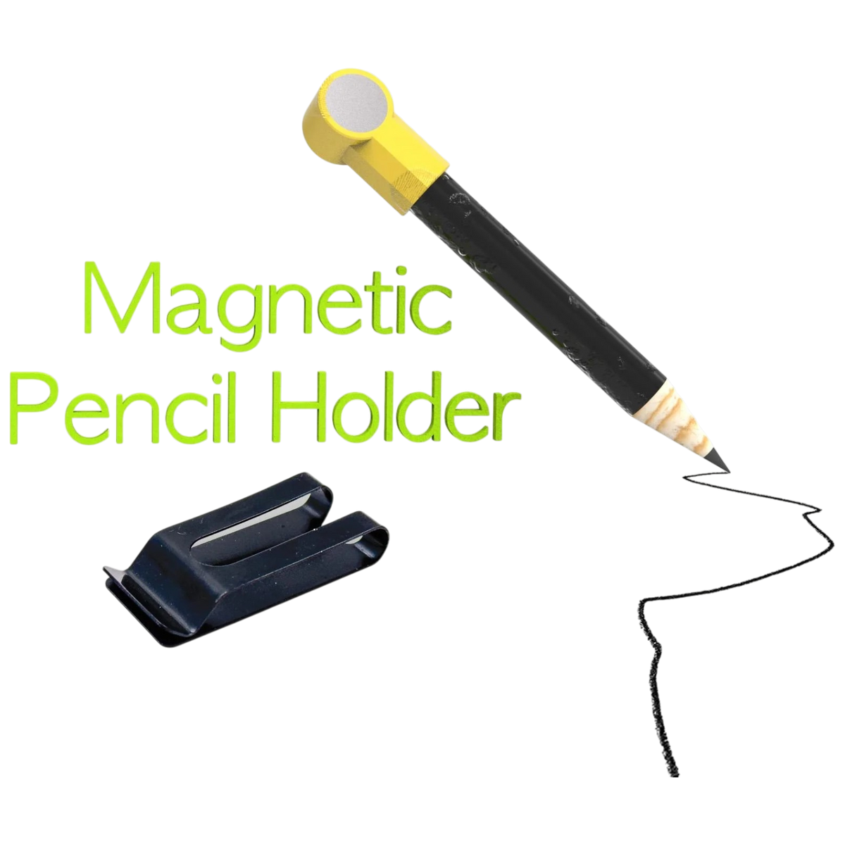 Magnetic Pencil Holder for Craftsmen - Keep Your Tools at Hand