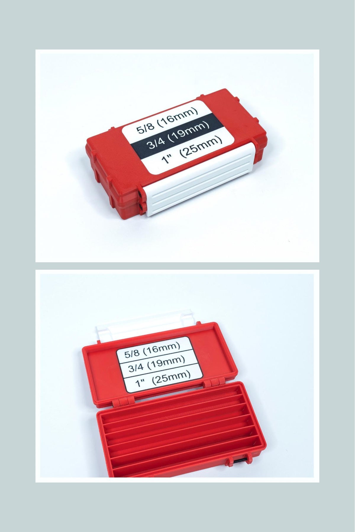 18 Gauge Straight Brad Nail Organizer Box (5/8" - 2") | ProBrad Case