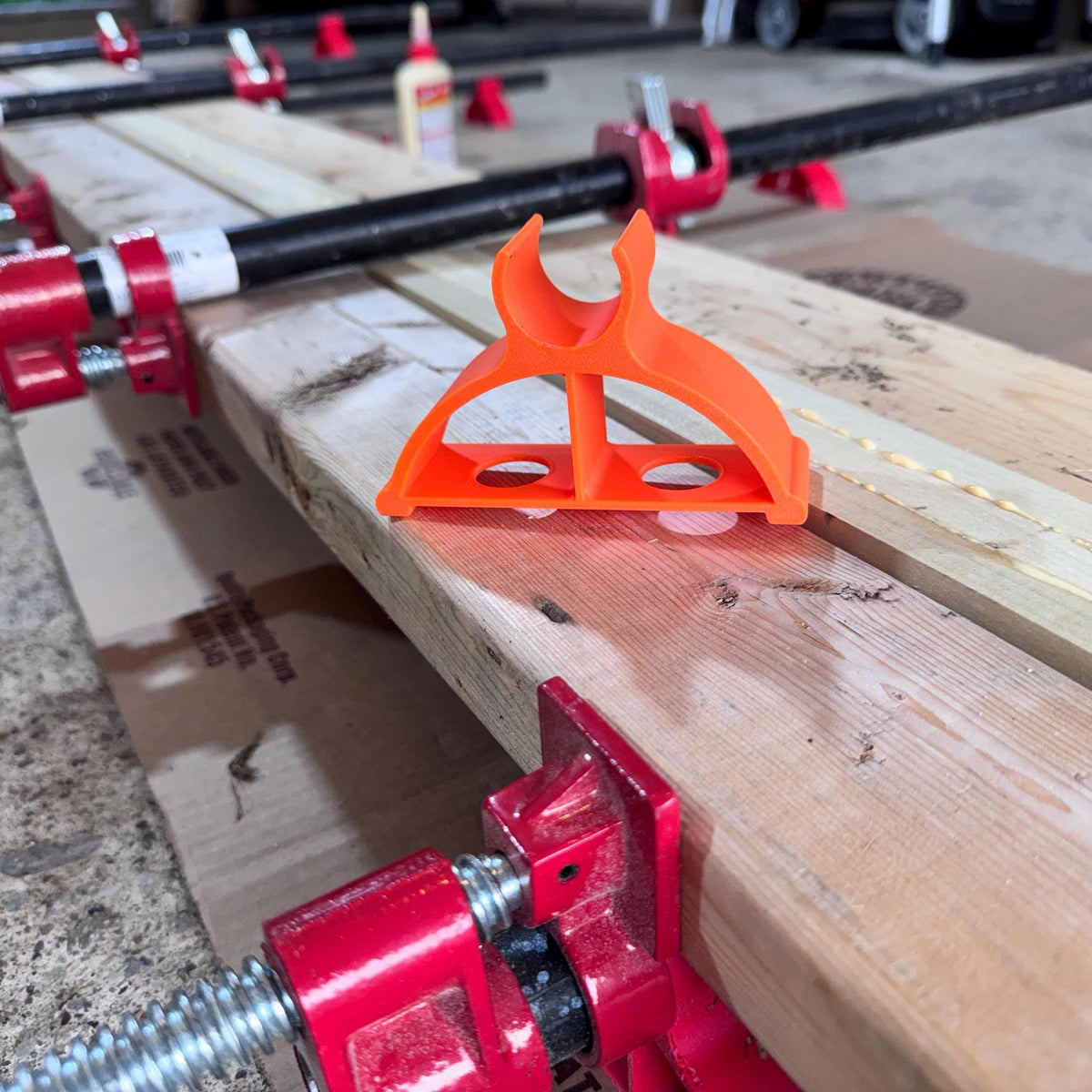 Support Legs for 3/4" Pipe Clamps