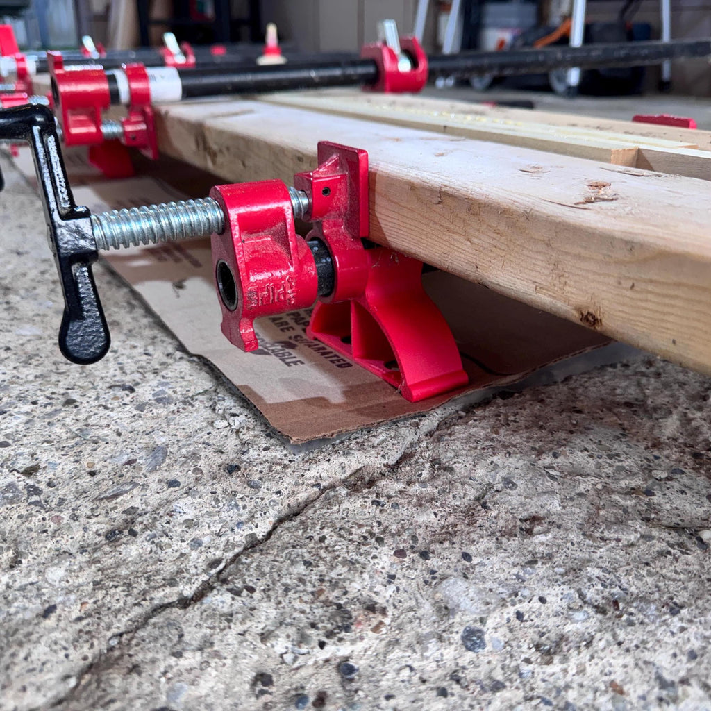 Support Legs for 3/4" Pipe Clamps