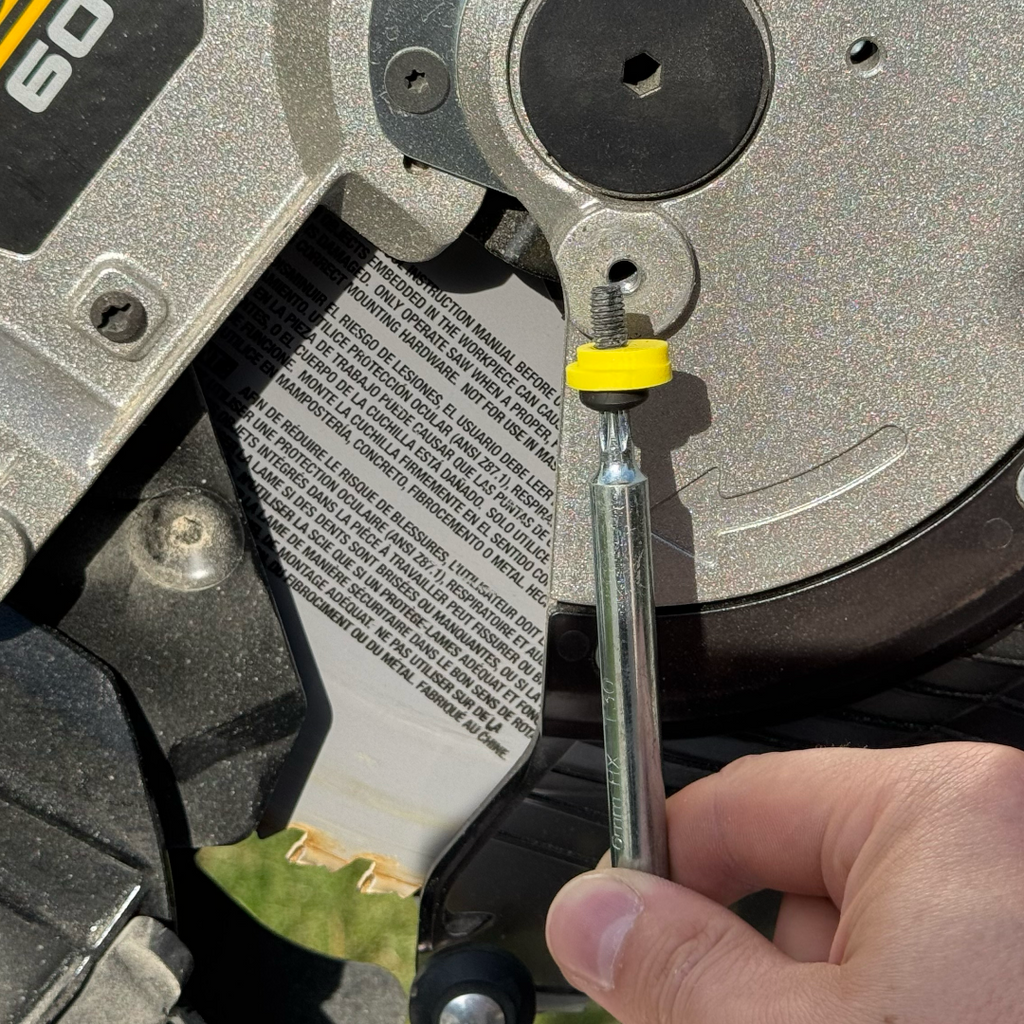 Blade Guard Linkage Spacer for DeWALT DCS781 60V MAX Miter Saw – Eliminates Guard Play & Clunking