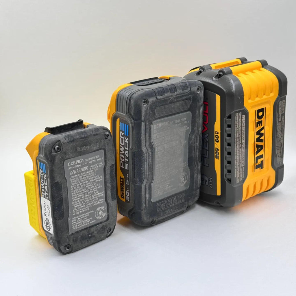DeWALT Battery Holder / Mount (18V, 20V, 60V)