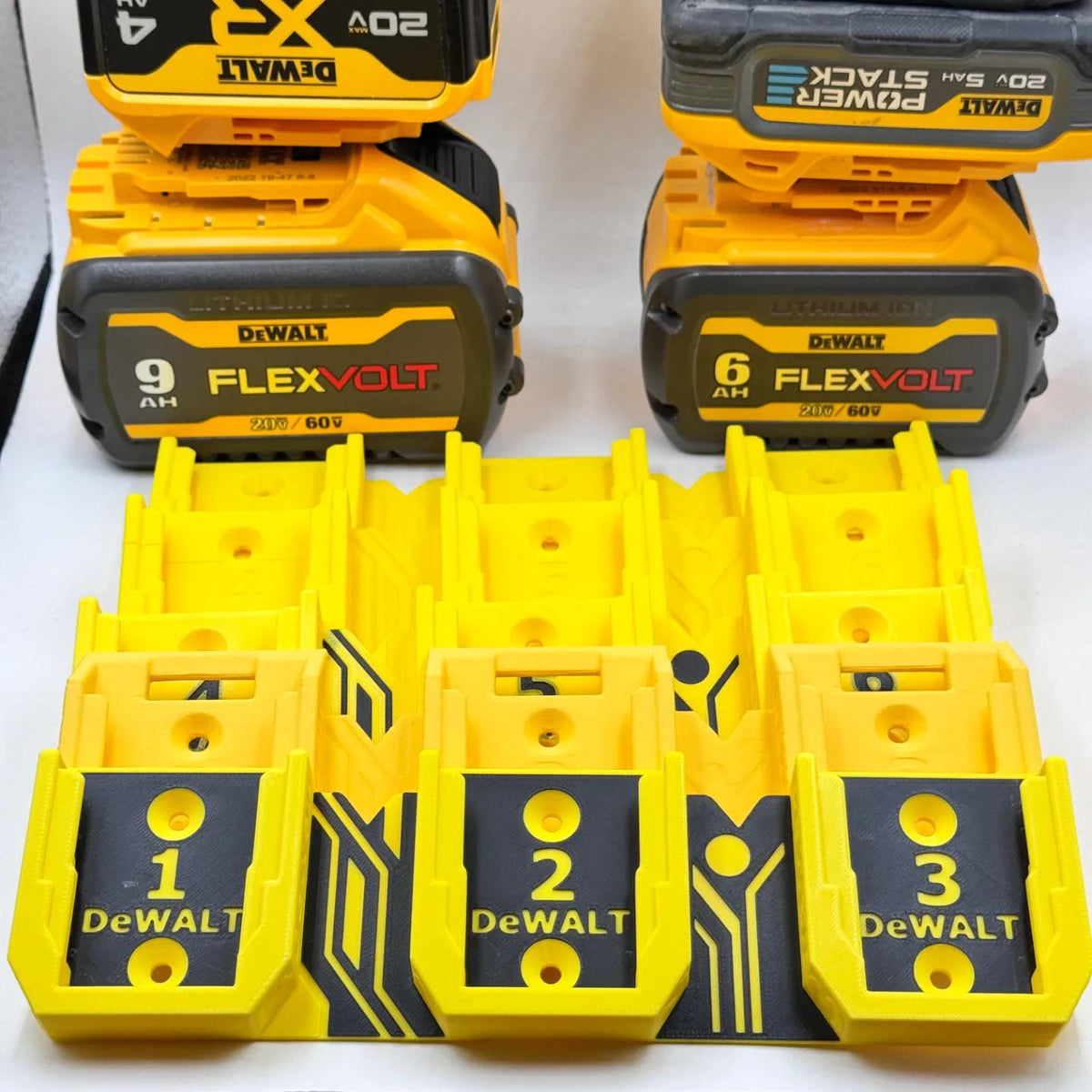 DeWALT Battery Holder / Mount (18V, 20V, 60V)