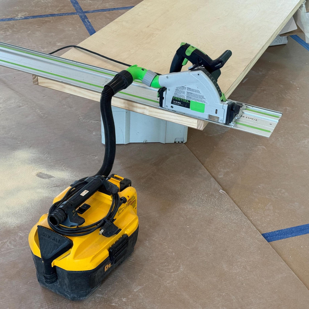 Adapter Sawdust Extraction Port DeWalt DWS780 miter saw → DeWalt DWV9000. Vacuum Compatible Version.
