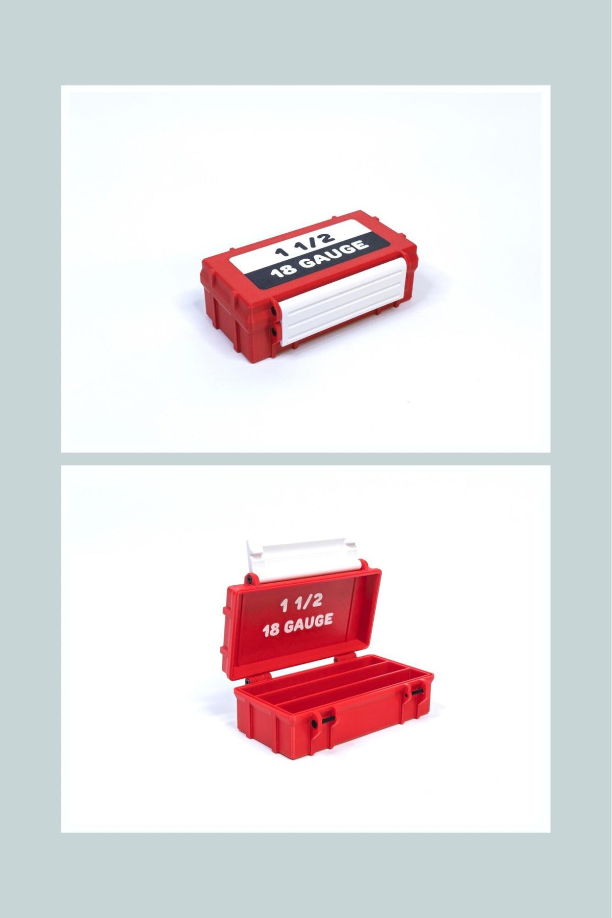 18 Gauge Straight Brad Nail Organizer Box (5/8" - 2") | ProBrad Case